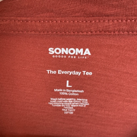 Set of 4 Sonoma Long Sleeve Tee Shirts - Picture 8 of 16